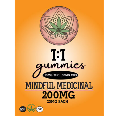 1:1 CBD/THC 20mg Gummies 1:1 CBD/THC 20mg Gummies - Mindful Medicinal Sarasota CBD