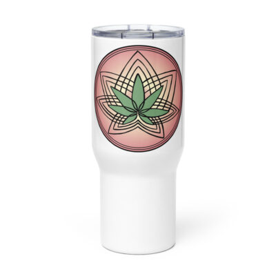 Travel mug with a handle - Mindful Medicinal Sarasota CBD